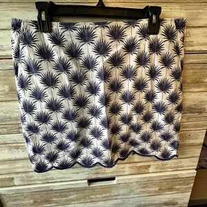 ⛳️ Golftini Palm Print Skort Scalloped Hem Golf Size 12